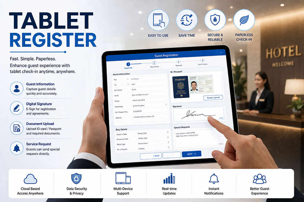 Tablet Register